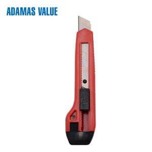 159mm Length Flat Box Cutter , Refillable Retractable Blade Box Cutter