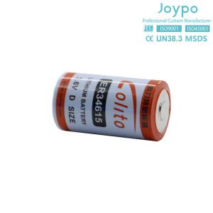 ER34615 3.6V Lithium Battery Cell 19000MAH Long Life Lithium Thionyl Chloride