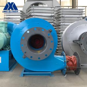 Grey Blue Material Handling Blower Stainless Steel Centrifugal Fan