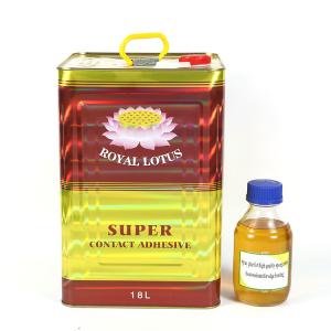 Yellow liquid Adhesive Sealant Glue For Foam Mattress Bed Construction