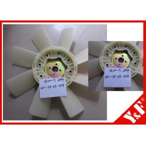China Plastic Cooling Fan Blade for Kobelco Excavator 550-32-60-478 Engine SK200-5 6D14 ME039960 SK200-8 SK250-8 SK210-8 HD800 on sale