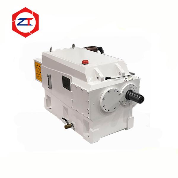 Quality Transmission Gearbox Low Noise Fish Food Extruder Gearbox , Twin Screw Extruder Elements Forced Lubrication wholesale