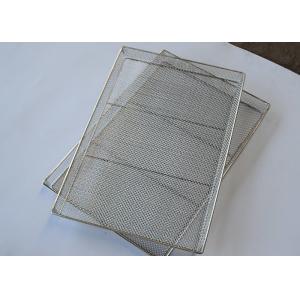 Herb Dehydration Shelf 4mm Wire Mesh Tray With Small Holes