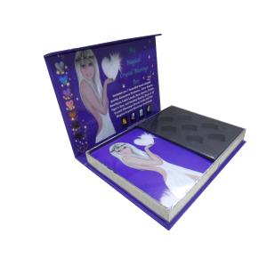 Magnetic Folding Cardboard Gift Boxes PDF Glossy Lamination Large Handmade