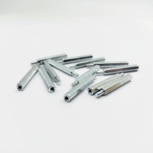 A4-80 Stainless Steel Hex Standoff M3-M8, 31mm Length, Blue-Zinc Plating