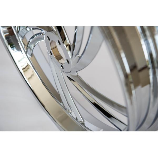 21×3.5 Chrome-Plated Motorcycle Wheel,high-gloss electroplated surface for corrosion resistance and shine