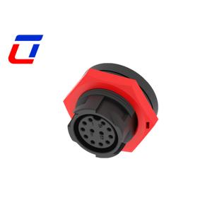 Pre Cable IP67 Waterproof Connector 12 Pin Gold Plated Wire Connectors
