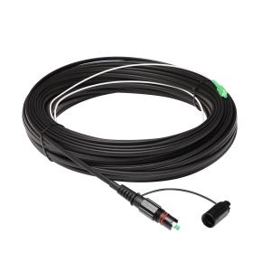 Cheap IP68 Waterproof Ftth Drop Cable Compatible with optitap Connector for sale