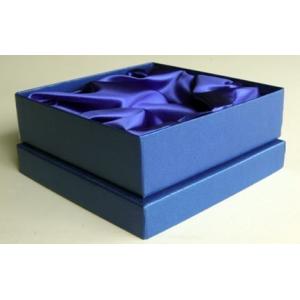 customized whiscky wine decanter set gift packaging box with satin