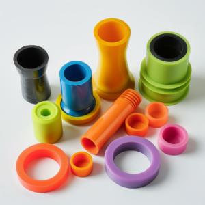 Micro-wave Extruded Black Rubber Moulding Parts for Industrial Applications