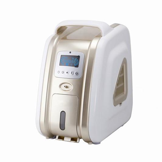 Quality Flow Rate 1 ~ 3L Portable Oxygen Concentrator Humidifier With Heat Balance System HEPA Filter wholesale