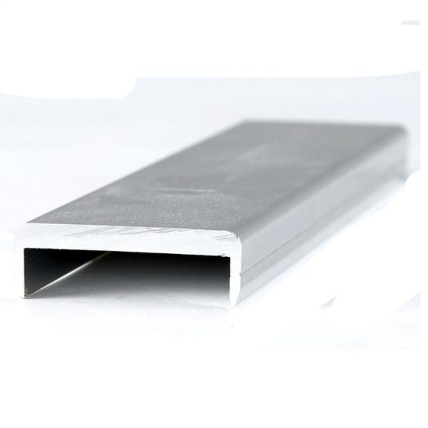 Aluminum U Channel Extrusion Profiles For Industry 6061 6063 Alloy