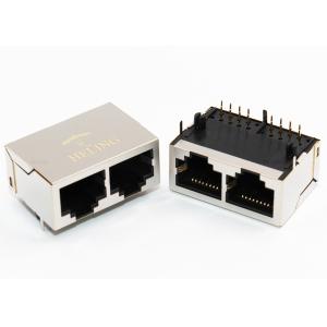 RoHS ISO9001 Shielded Rj45 Multiple Port Connectors MJ5908-B112-BRF4