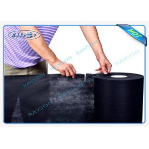 Red Polypropylene Non Woven Fabric Anti Bacterial Customer Label