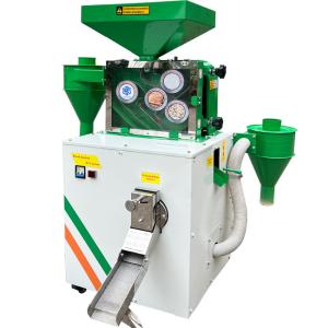 Cheap Home Use Rice Huller Brown Rice Mill Machine With Polish Funtion 3pcs Rubber Roller More Effective for sale