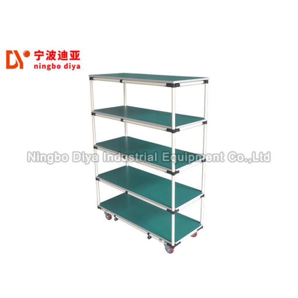 Quality Industrial Lean Trolley , Multi Layer Turnover Pipe Rack Joint System wholesale