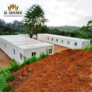 Fast Construction Solutions Demountable Prefab Camp Conex Container Homes