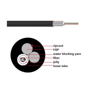 MINI ADSS Fiber Optic Cable 6 Cores 12 Cores 24 Cores ASU80 ASU120