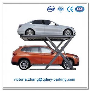 China Double Car Parking System Scissor Lift Platform Used Hydraulic Scissor Type Lifter on sale