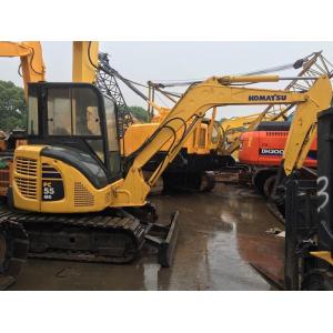 China 12V Voltage Used Earth Moving Equipment Komatsu PC55MR With Rubber Track on sale