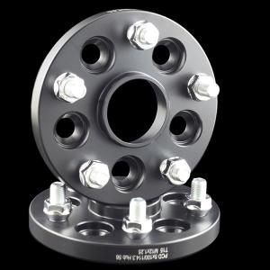 25mm 7075-T6 Aluminum Billet Hub Centric Wheel Adapters Spacer 5x100 To 5x114.3