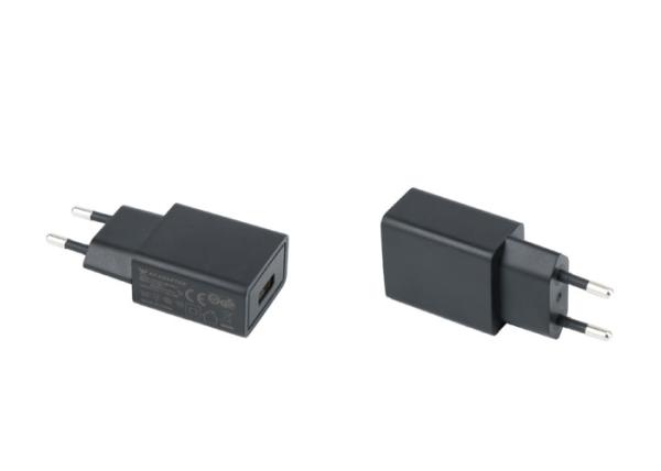 Compact ABS Power Huoniu Adapter With Overload Protection 12V Output 1A Current