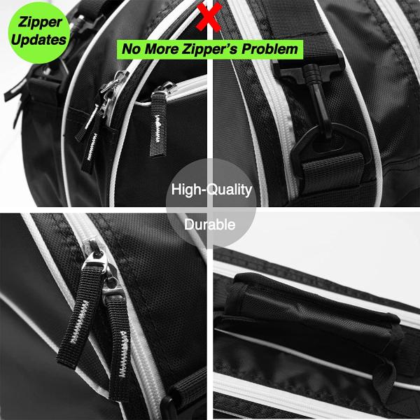 Travel 600D Polyester Tennis Racquet Backpack For Men