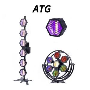 DMX Controlled LED RGB Single Retro Light Versatile Illumination for Enhanced