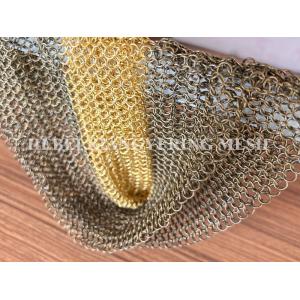 Stainless Steel Architectural Wire Ringmesh Chainmail For Decoration Curtain