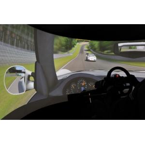 360° Large Curved Projector Screen Fixed Frame For Simulator 1.0 Gain