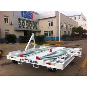 Safety Container Pallet Dolly Hot Dipped Galvanized With Swivel Wheel