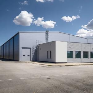 High-Strength Quick-Assembly Prefab Steel Warehouse with 5000 kg Roof Load