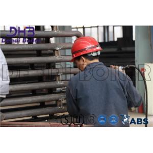 Hot Water Economiser Coil Bottom Horizontal Inlet Pipe With Outlet Valve