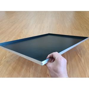                  Rk Bakeware China- Nonstick 4 Sided Aluminum Sheet Pan 800X600mm Baking Tray             