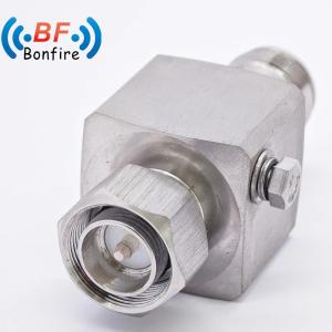 Customized Grey RF 698-3800MHz Surge Arrester N SMA Coaxial Connector Lightning