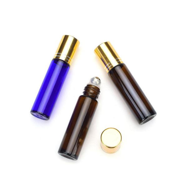 5ml Cosmetic Glass Bottles Glass Roll On Perfume Bottles