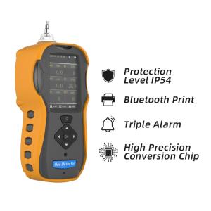 Sound Light Alarm O2 H2S Portable Multi Gas Detector