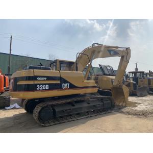 High Strength 320B Used CAT Excavator Safety Operation 20 Tons Excavator