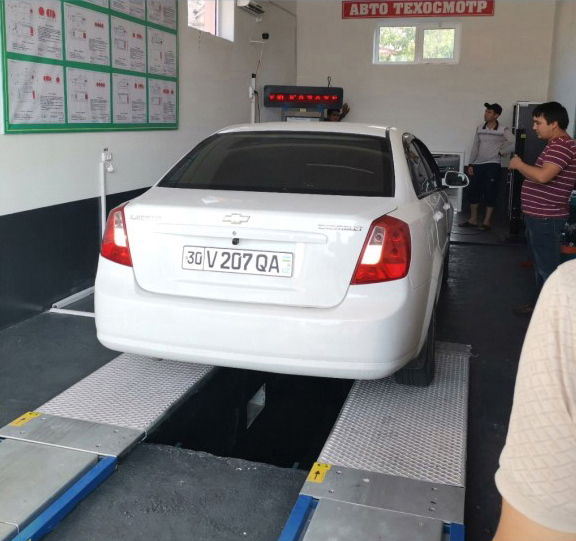 AA4C Real Cases Of Foreign Customers Vehicle Test Line Axle Load Side Slip Suspension Brake Roller Tester