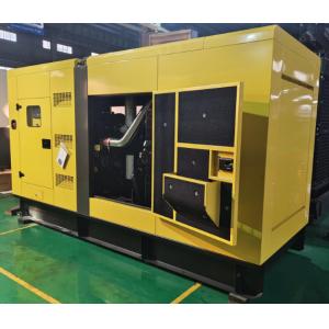 SHX 110KVA Silent Diesel Generator Sets With Cummins Engine Auto Start Water
