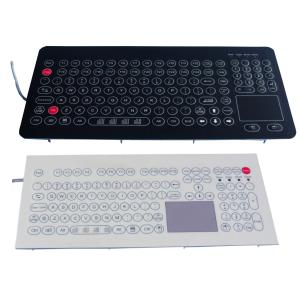 120 Keys Membrane Keyboard With Touchpad and Functions and FN Keys