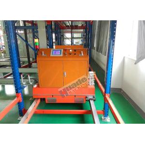 Automatic Storage Rack Systems 1500 Kg Per Pallet With Master Shuttle / Conveyor