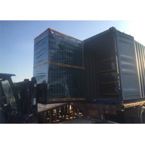 RAL 6005 Powder Coated V fold 3D wire Fence Panels 1530mm x 2500mm 3 V fold