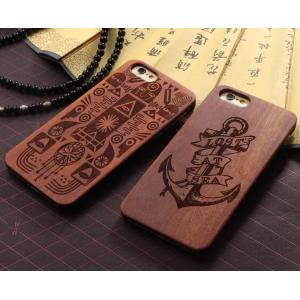 Natural Texture Wood Cell Phone Case , Anti - Static Cool Wood Phone Cases