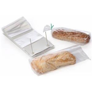 Transparent LDPE OPP Poly Plastic Bag Food Packing Bread Wicket