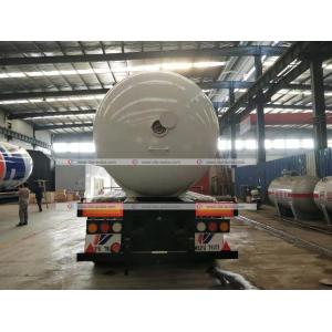 49.6cbm LPG Road Tanker 3 Axles 49600 Liters 23tons Propane Gas Tanker Trailer