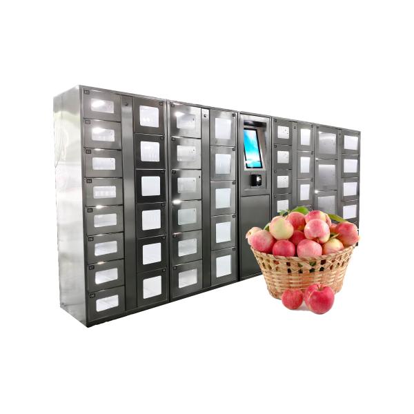 Quality Smart Electronic Api Pick Up Vending Locker Vegetable Self Checkout Multi Languages UI wholesale