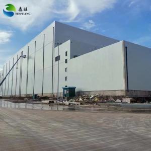 Custom Steel Structure Warehouse with Angle Bracing and Punching Service
