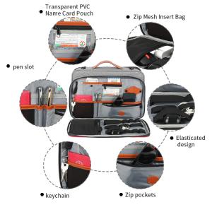 2024 New Large Capacity Water Proof Custom Laptop Bags 1.8kg with Shoulder Strap