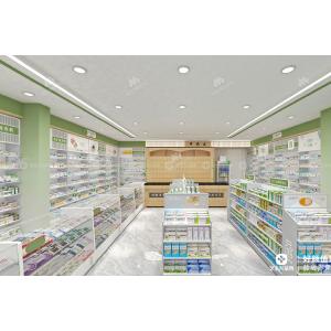 02-DYJYS011, Elegant and Simple Style Pharmacy Shop in Gansu featuring 62 Main